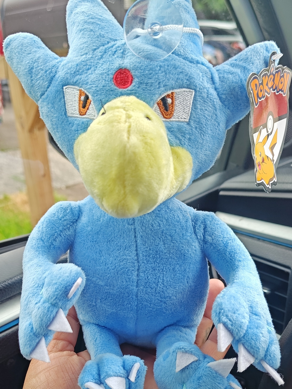 Pokemon Sitting Cuties Plush Golduck Stuffed Toy Pokemon Center New